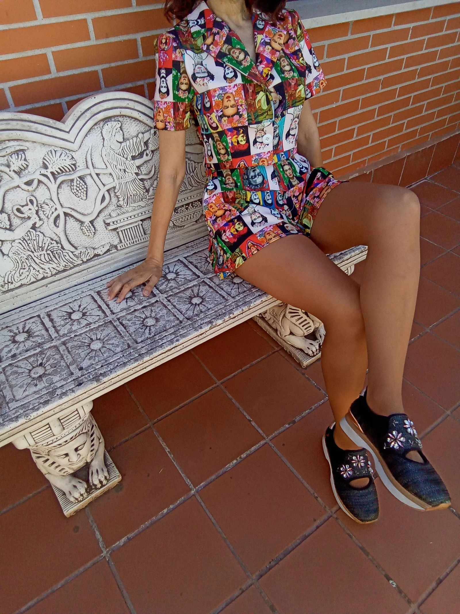 Zomerset top en short Frida Kahlo – photo 11
